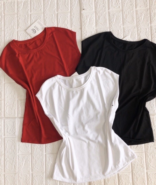 Áo phông cánh dơi 3 màu chất cotton