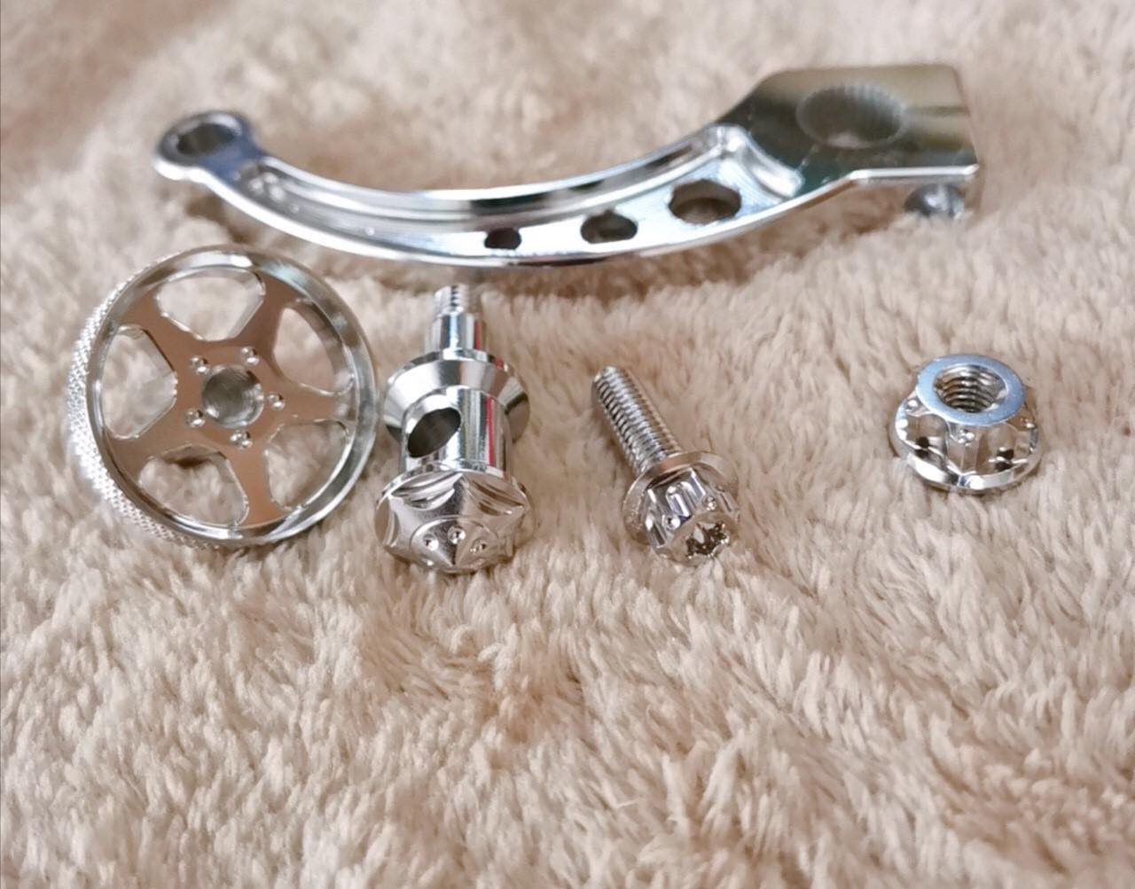 Càng thắng Cnc inox 304 ( xe thắng đùm )