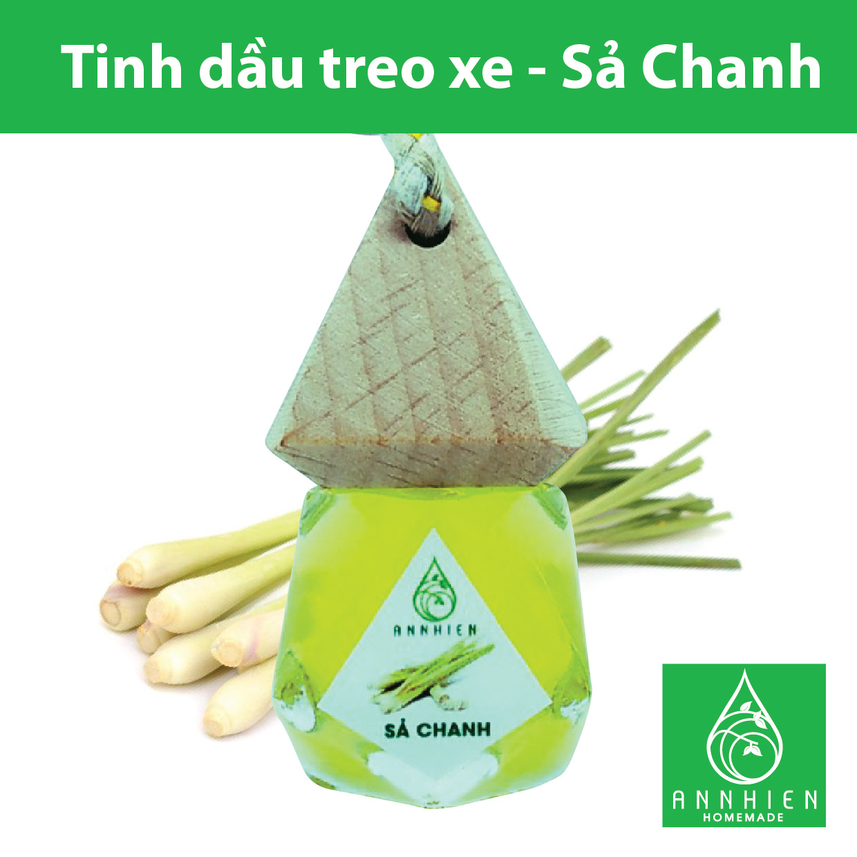 Tinh dầu treo xe ô tô Sả Chanh An Nhiên