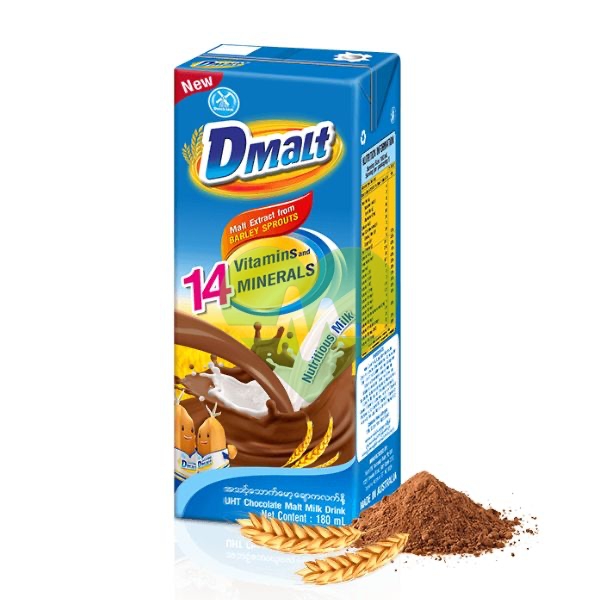 Sữa cacao lúa mạch DMalt 180ml | Nguyên Hương Store
