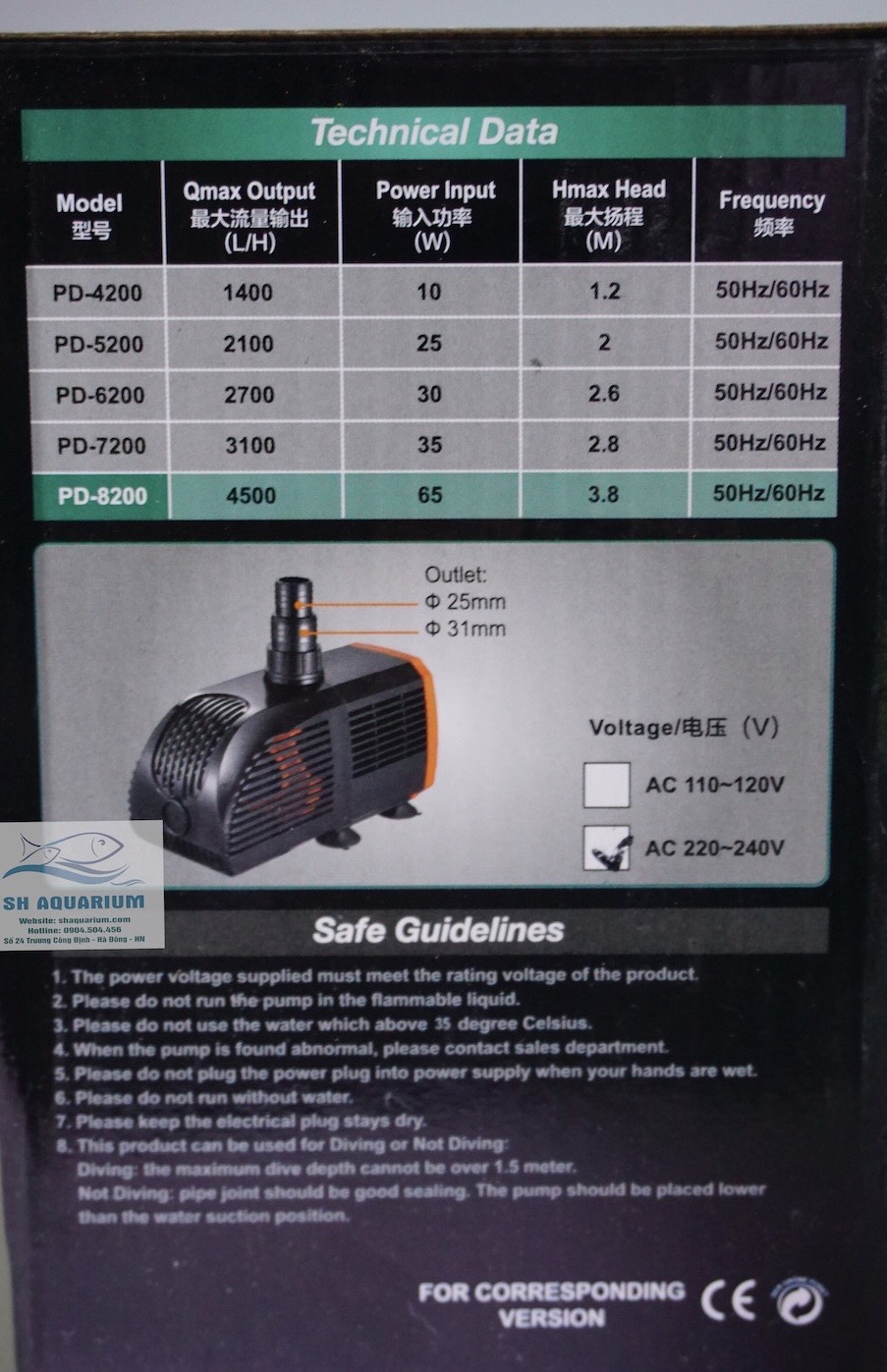 [HOÀN TIỀN 10%]MÁY BƠM PERIHA PD 7200