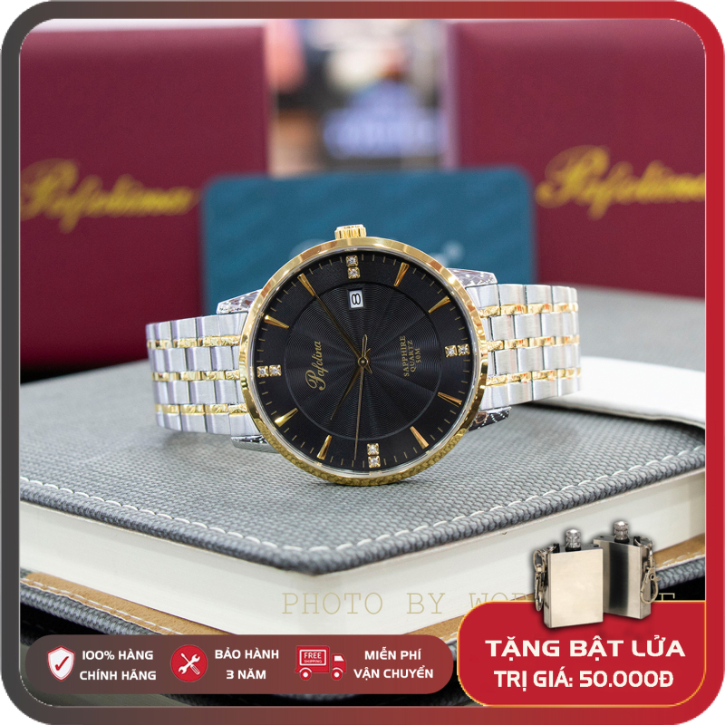 Đồng hồ nam Pafolina 5019M Full box, chống xước, chống nước, thẻ bảo hành 3 năm toàn quốc