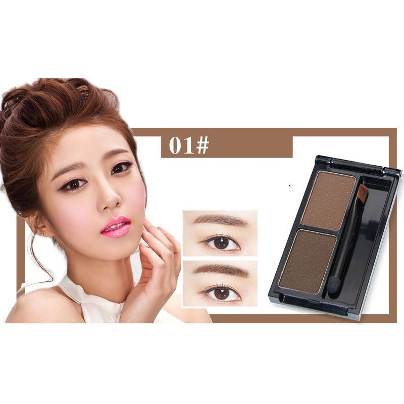 Bột Vẽ Chân Mày, Bột Tán Mày NOVO 2 Màu