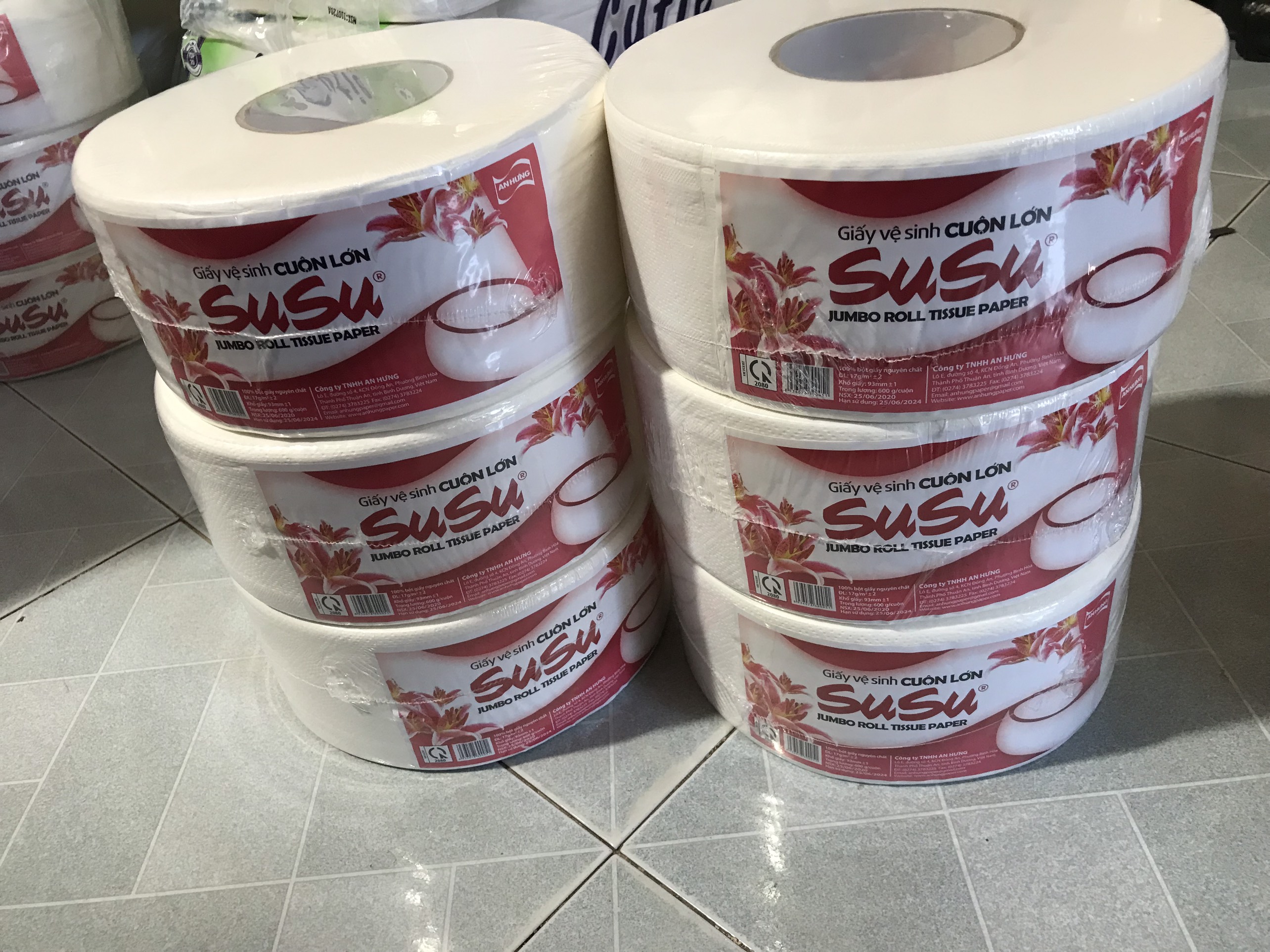 [HCM]Giấy vệ sinh cao cấp SuSu 600gram