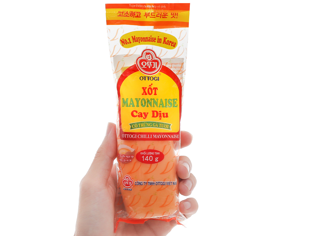 Xốt mayonnaise cay dịu OTTOGI 140 g