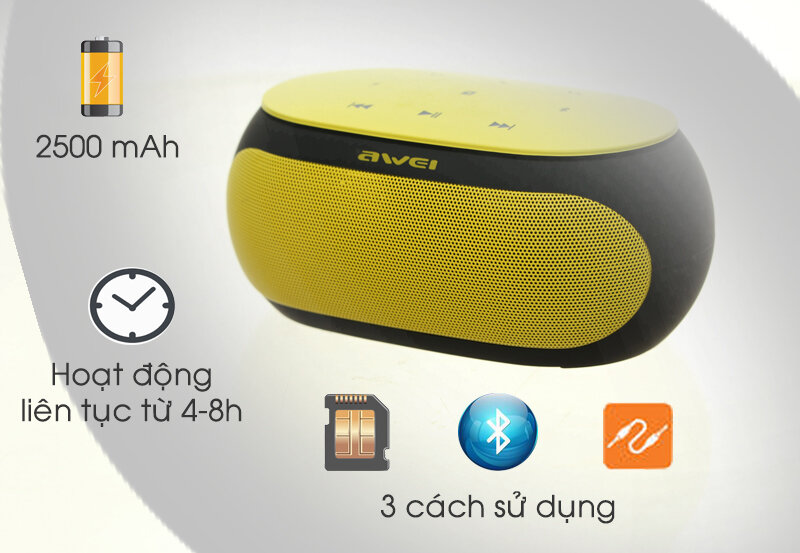 Loa Bluetooth Awei Y200 ( Like New )