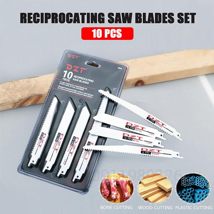 Bộ 10 lưỡi cưa kiếm đa năng