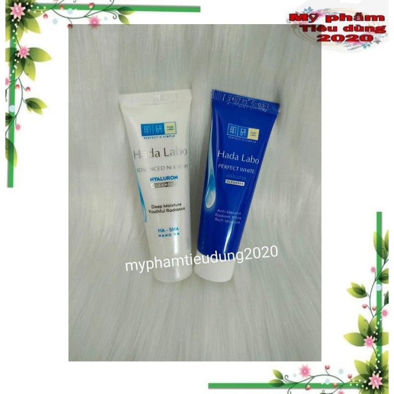 ( Mini ) Sữa rửa mặt Hada Labo dưỡng ẩm mềm mượt