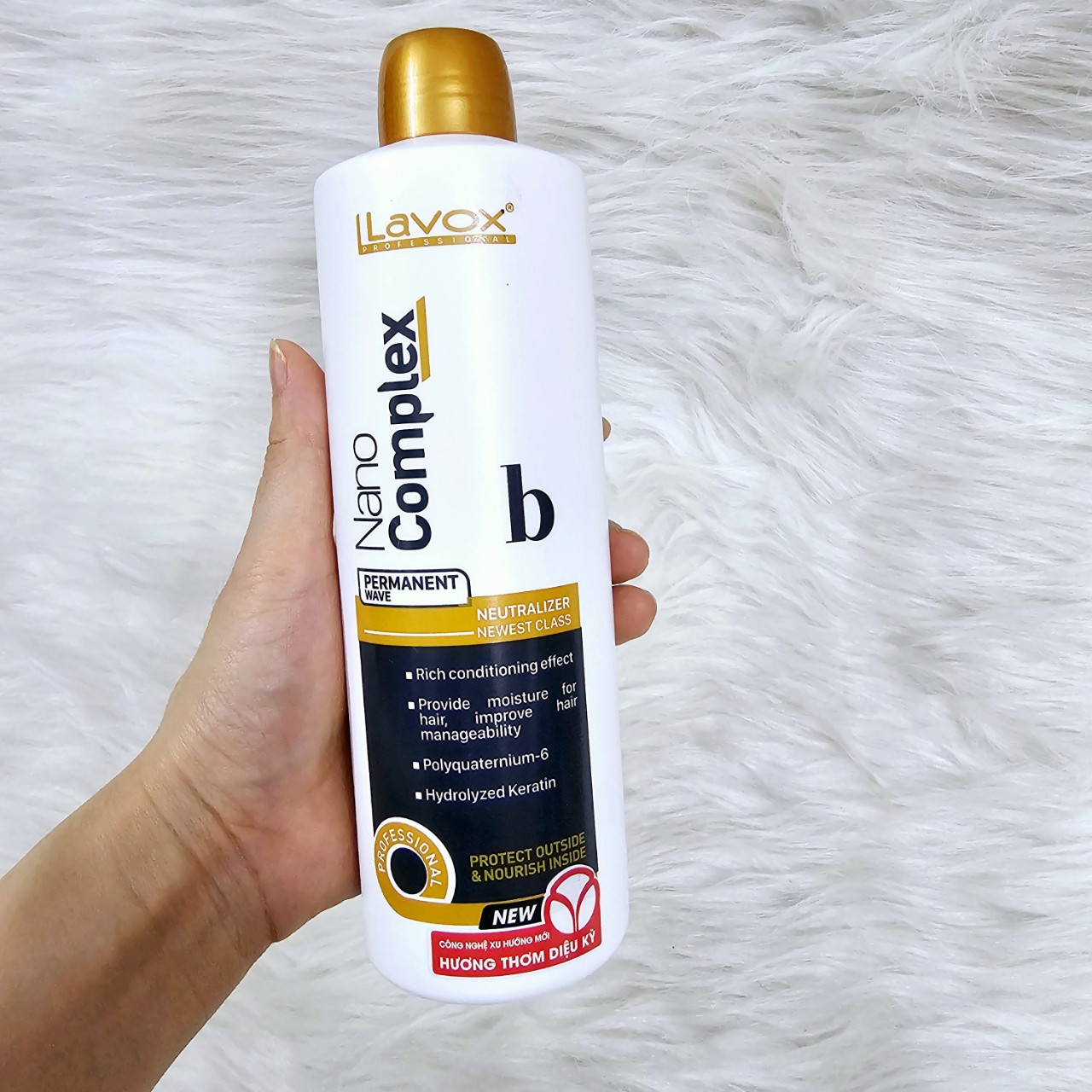 Uốn lạnh (Lớn) Lavox Nano Complex 500ml Chai A,B (Bán lẻ Từng Chai)