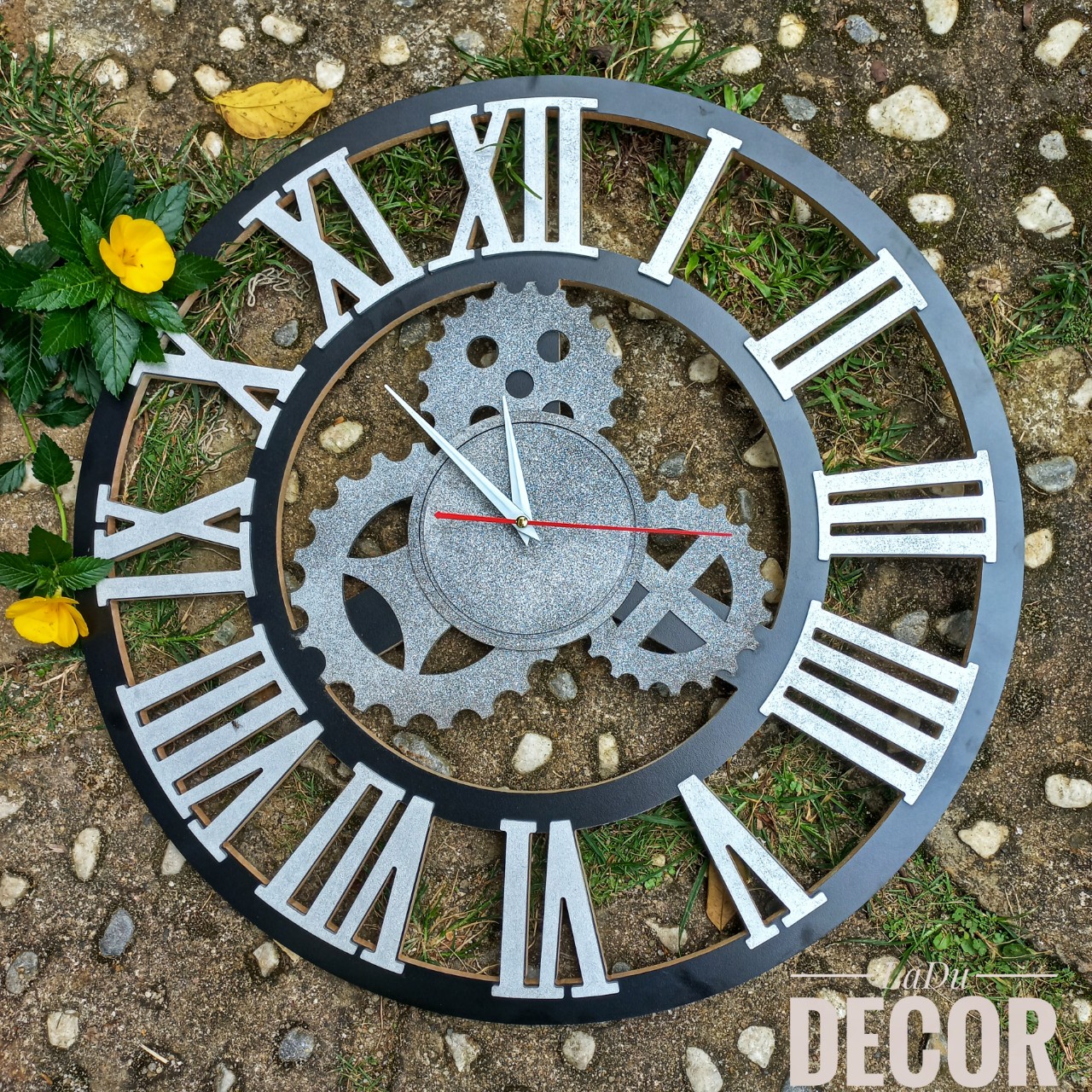 Wooden wall clock
