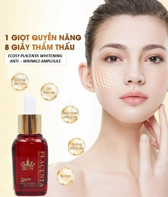 Serum Ecosy Placenta Tinh Chất Nhau Thai Cừu (30ml)