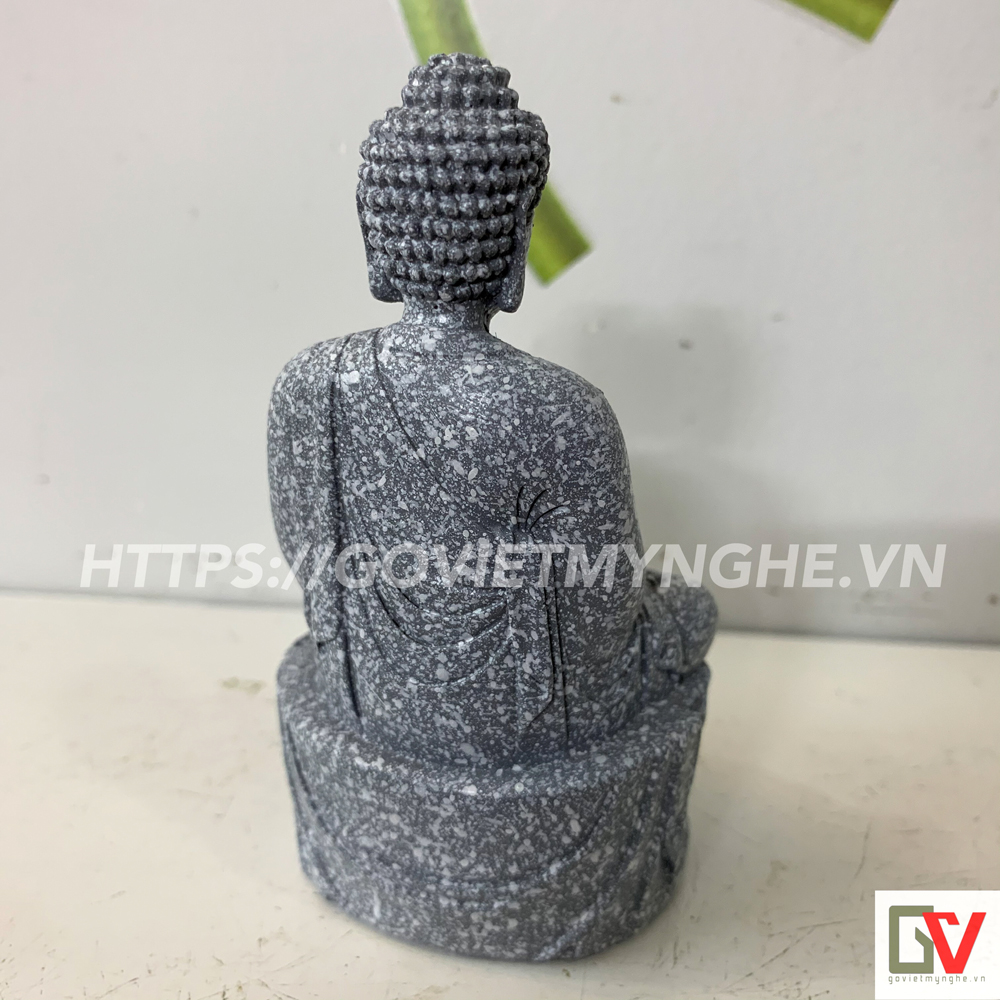 Tượng Đá Phật Thích Ca (Màu Đá)