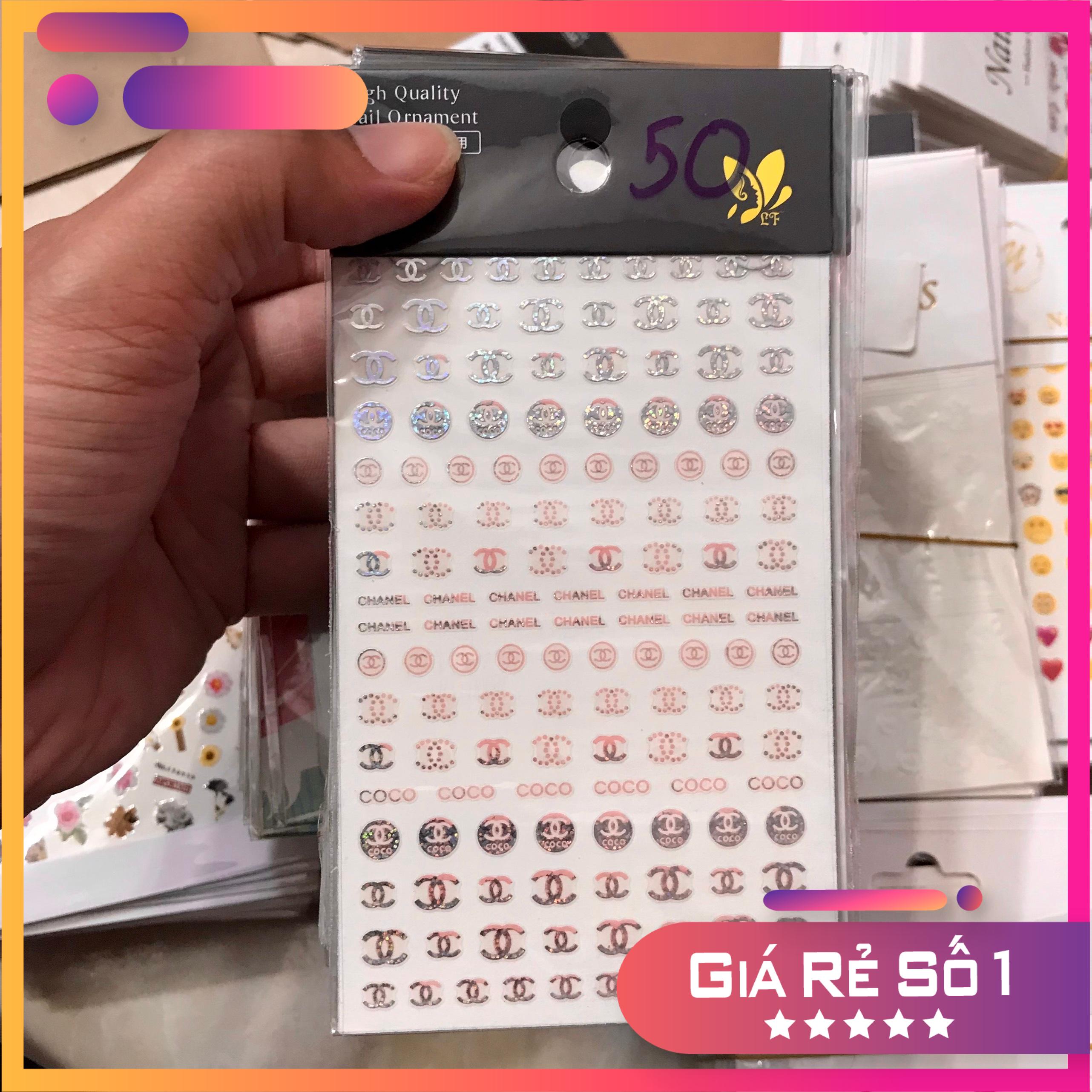 Nail sticker dán móng tay - Chân - HOT 6
