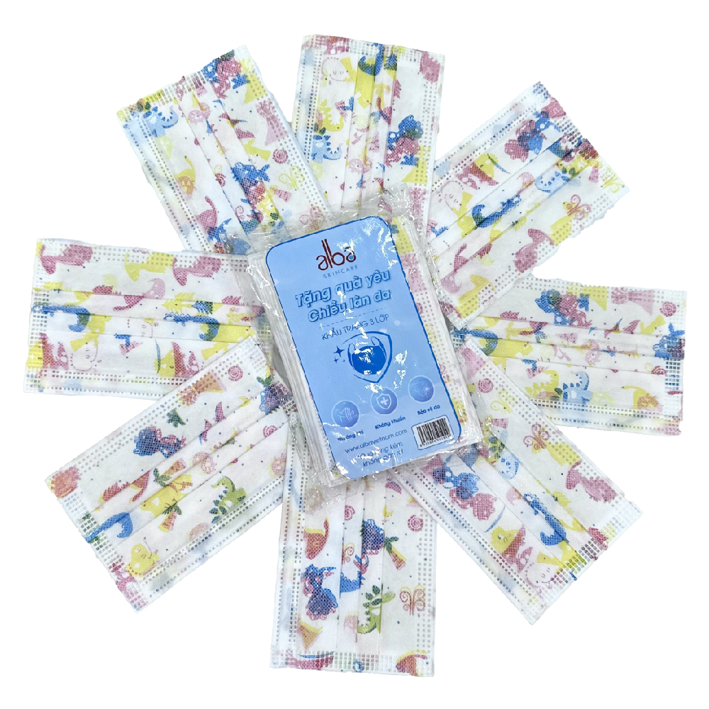 [QUÀ TẶNG] Combo 10 Chiếc Khẩu Trang ALBA