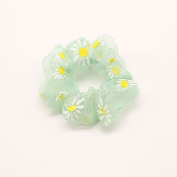 Dây Buộc Tóc Scrunchies Hoa Cúc
