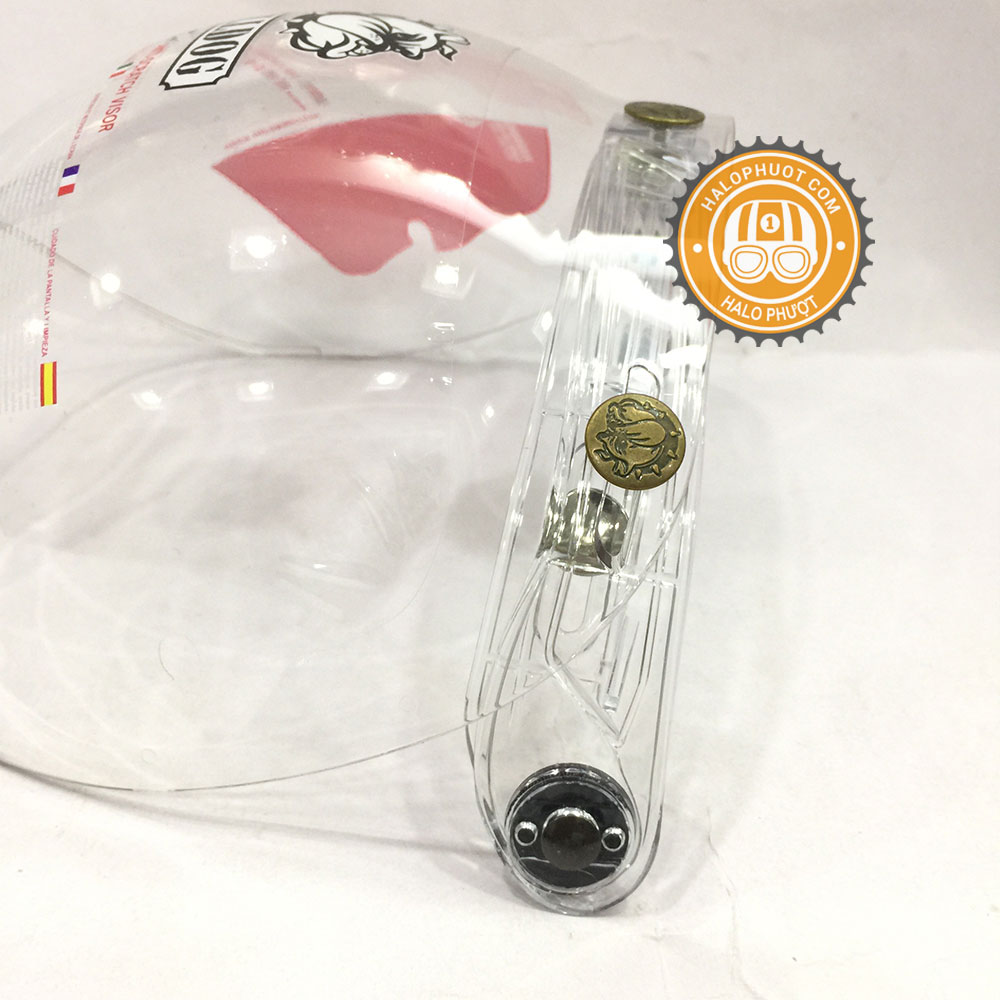 Kính Bubble Bulldog Chính Hãng (gắn nón 3/4)