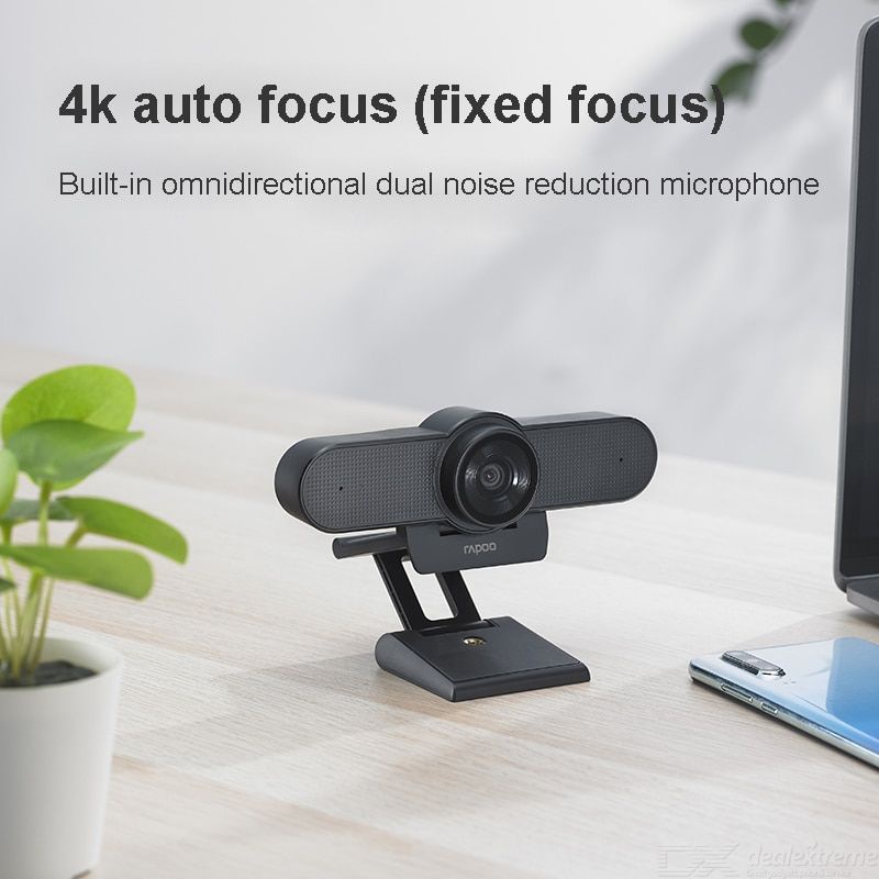 Webcam Rapoo C500, độ phân giải 4K (4096x2160)