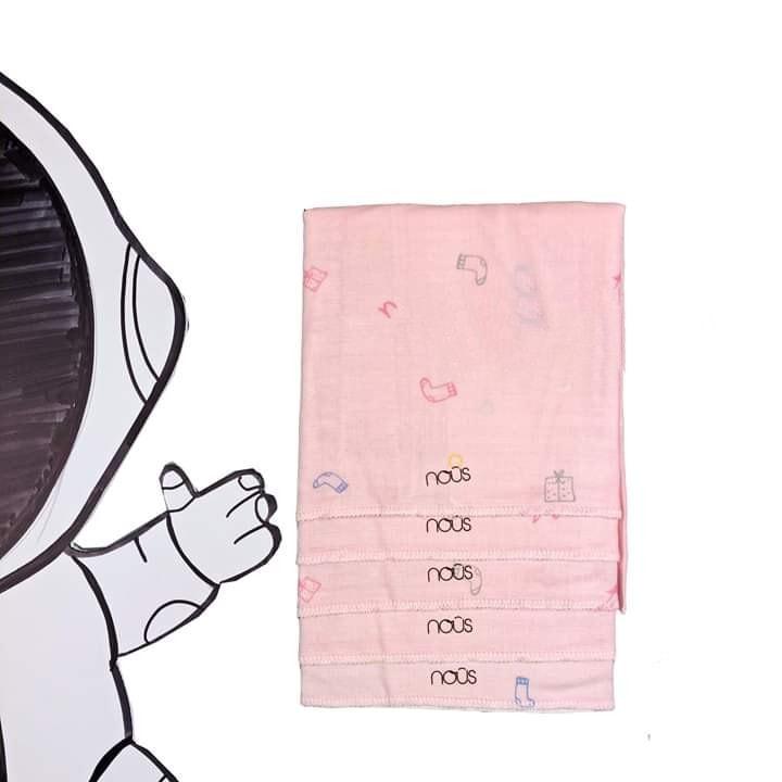Nous - Set 5 khăn sữa xô
