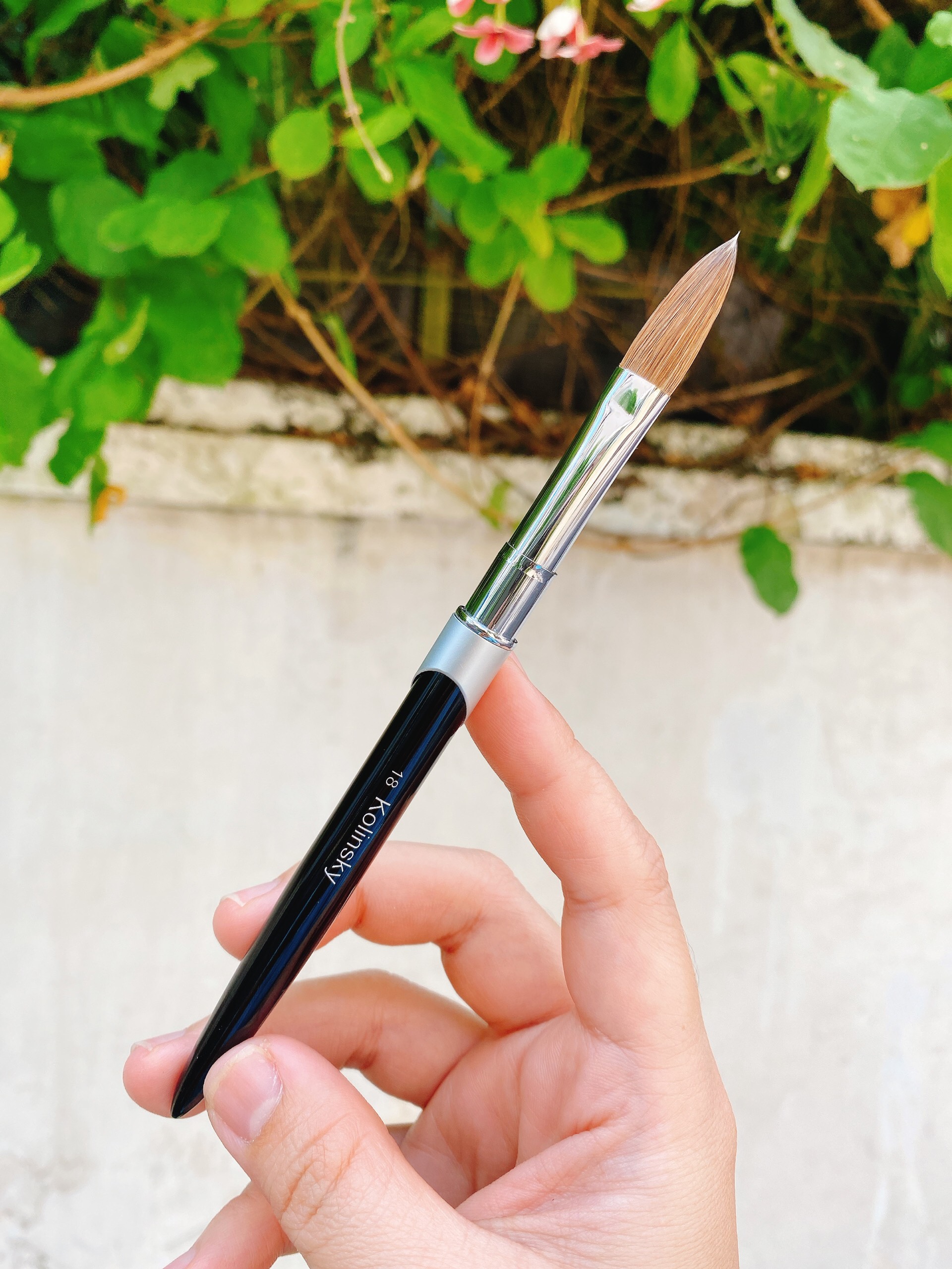 Cọ đắp bột lông chồn số 18 Kolinsky chính hãng cao cấp 1146