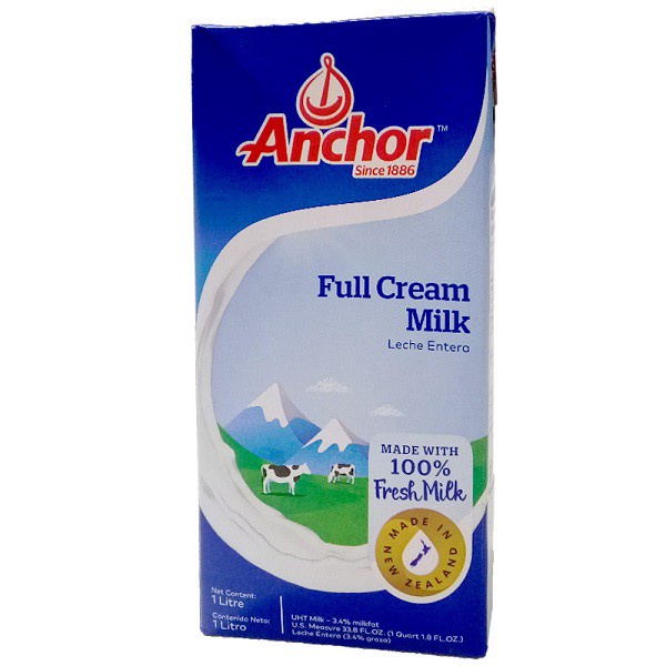 Sữa tươi tiệt trùng hiệu Anchor