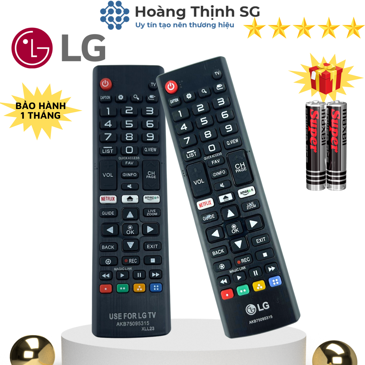 Remote điều khiển tivi LG SMART 2018, điều khiển TV LG các dòng Led / LCD - Tặng kèm pin