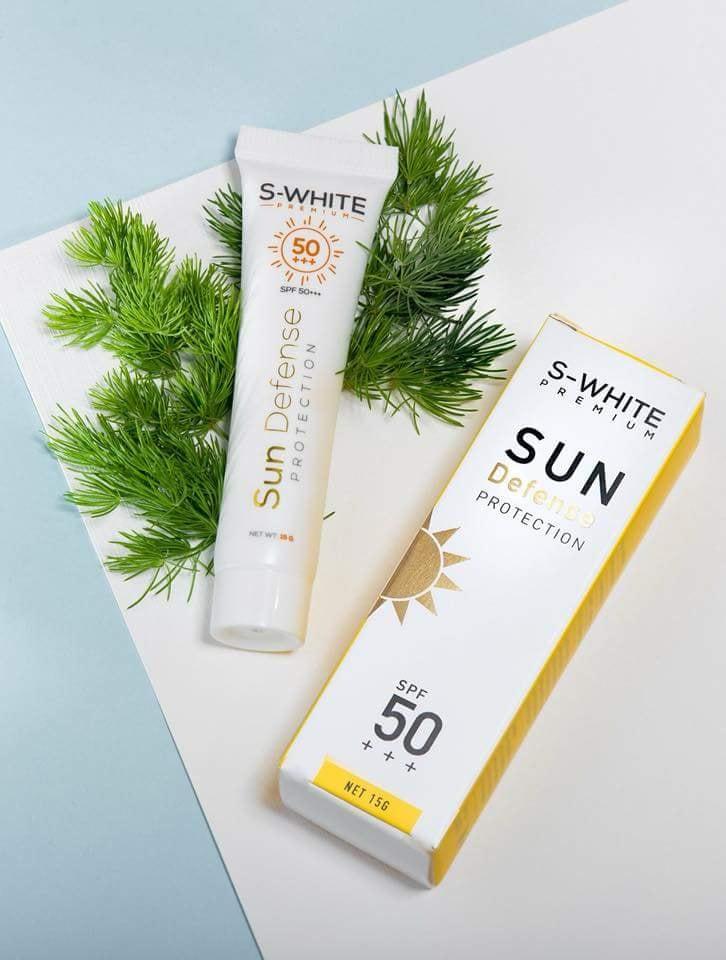 KEM CHỐNG NẮNG S-WHITE PREMIUM 15G