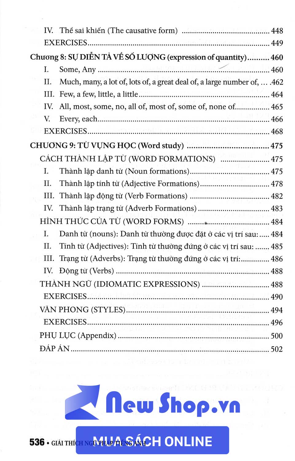 Giải thích ngữ pháp tiếng anh