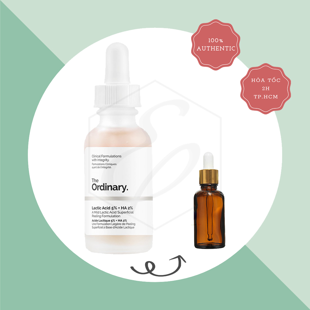 [HCM]Tinh chất The Ordinary Lactic Acid 5% + HA - 30ml