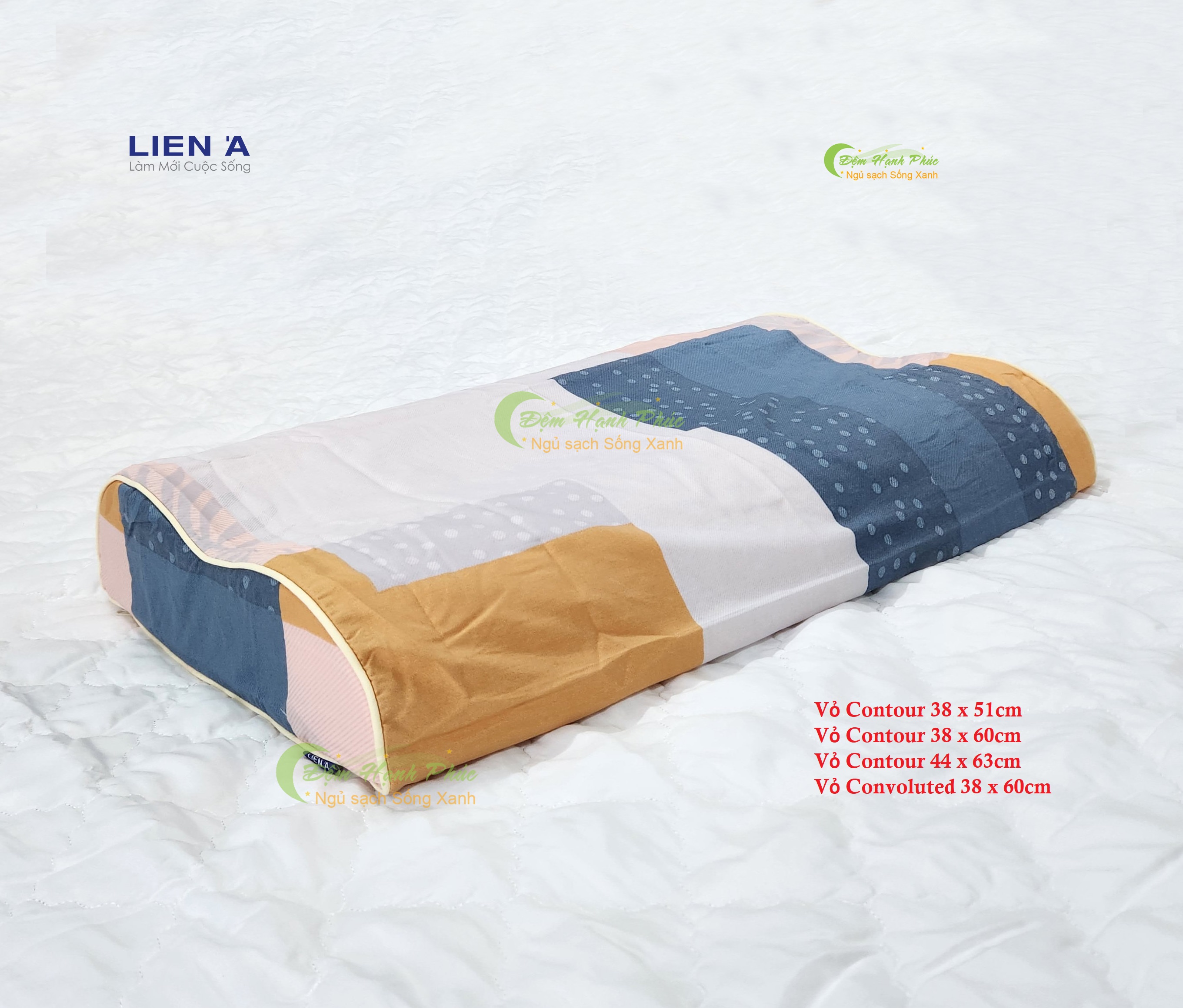 Vỏ gối đầu Liên Á - Chính hãng 100%