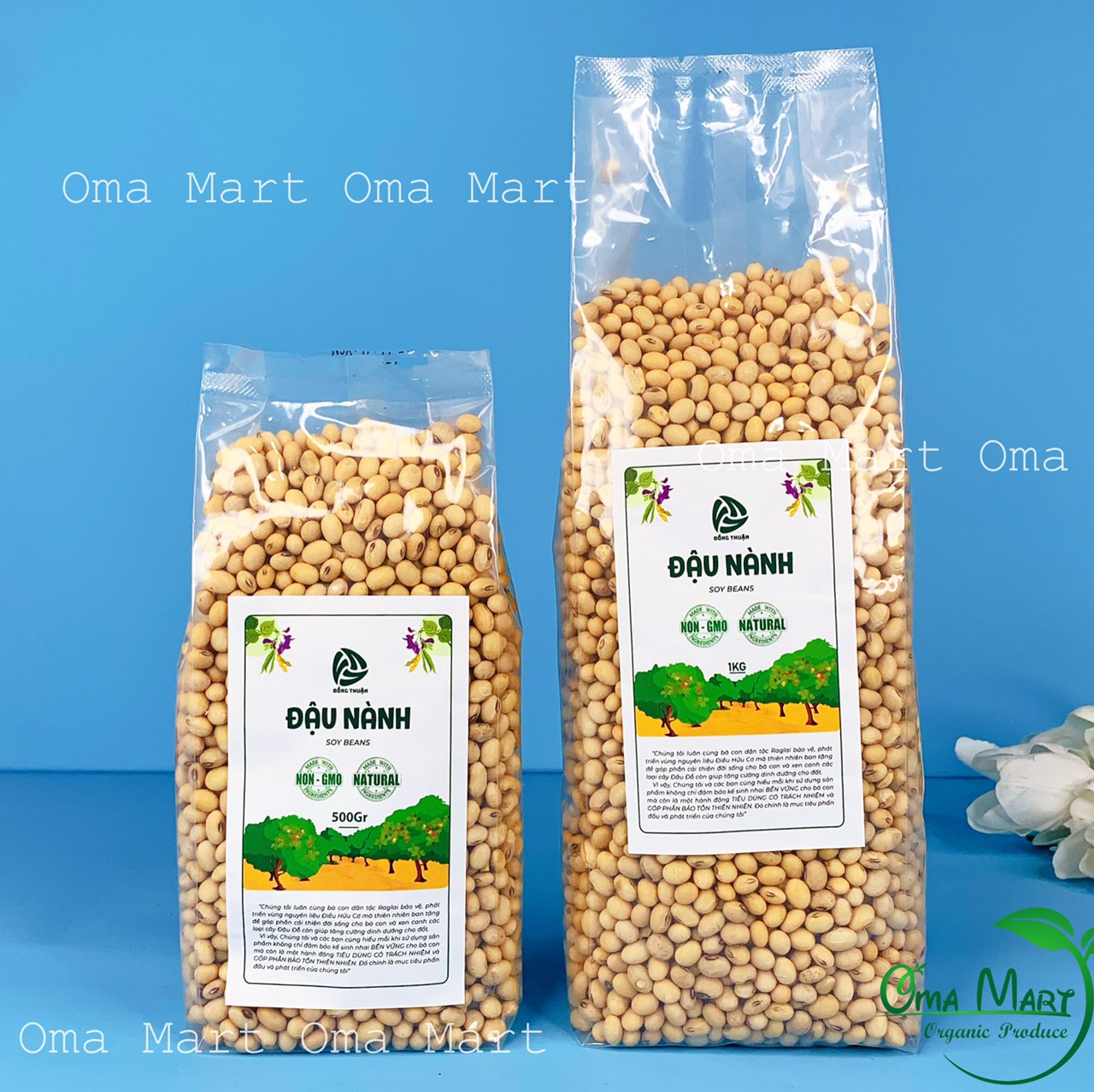 100g đậu nành thuần chủng (NON GMO) Đồng Thuận