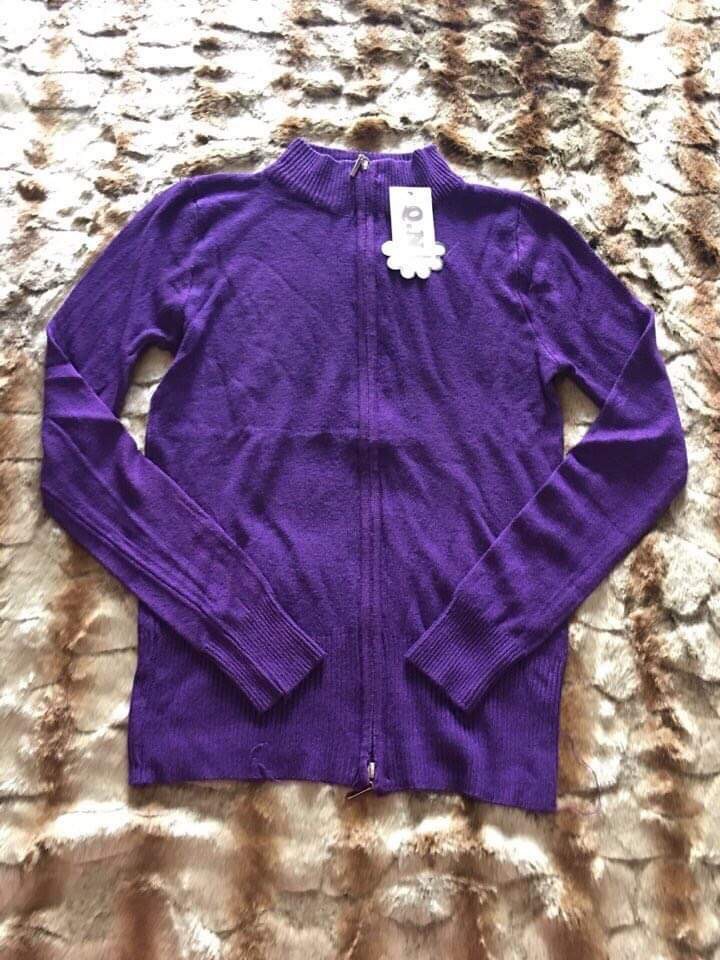 [HCM]Áo khoác len from ôm dây kéo size 40-58kg