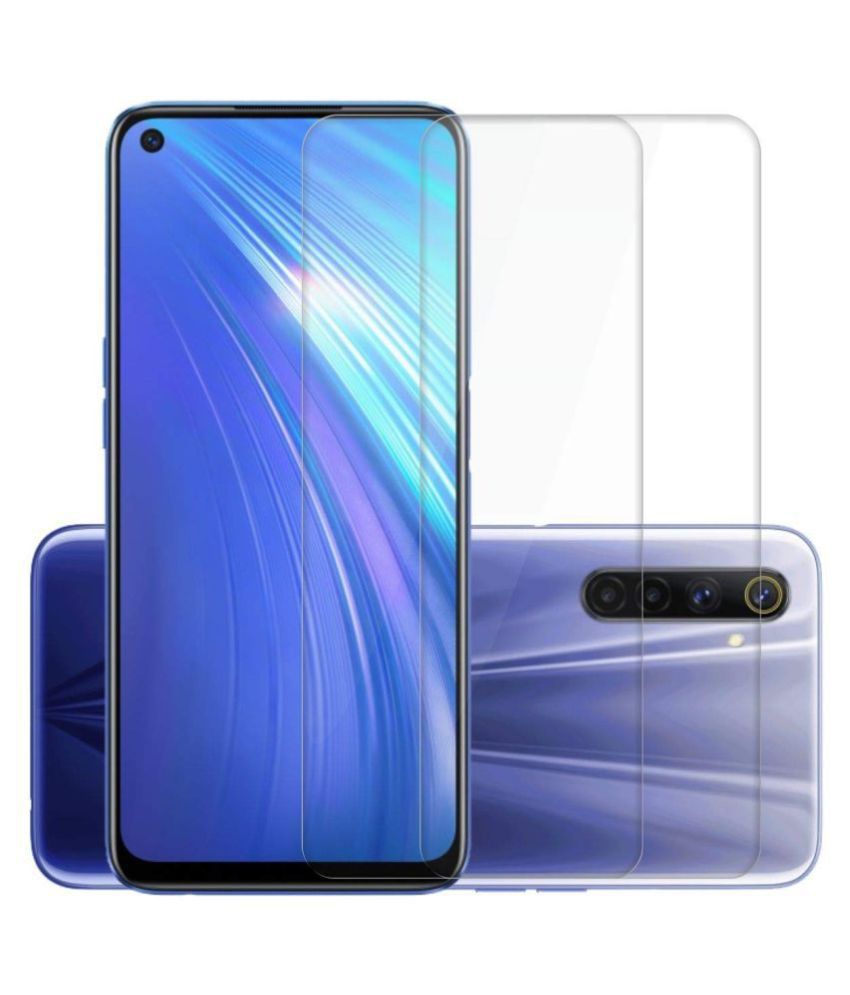 Kính cường lực trong suốt Realme 6 (Kèm miếng lau)