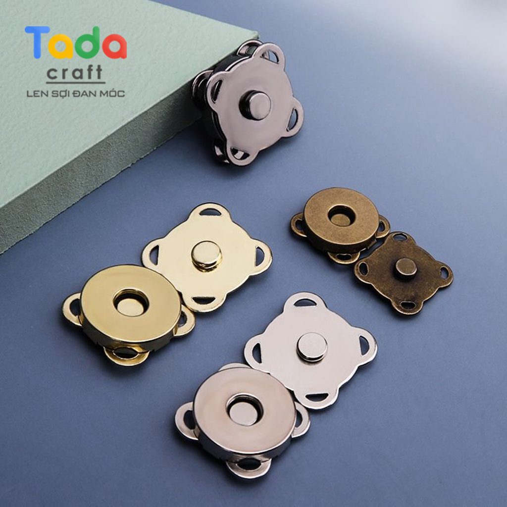 Magnetic Hand-Stitched Snap Button