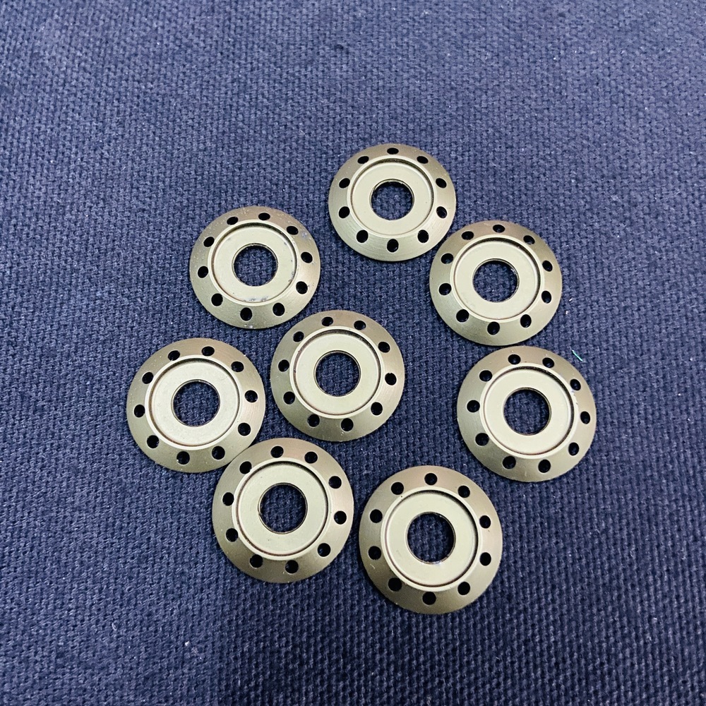 [HCM][COMBO 1O LONG ĐỀN] LONG ĐỀN KIỂU LỖ 6LY GẮN ỐC KIỂNG TRANG TRÍ XE CAO CẤP (MÀU ĐỎ)