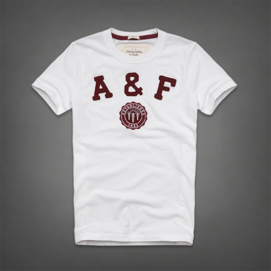 Áo thun Abercrombie A &F White