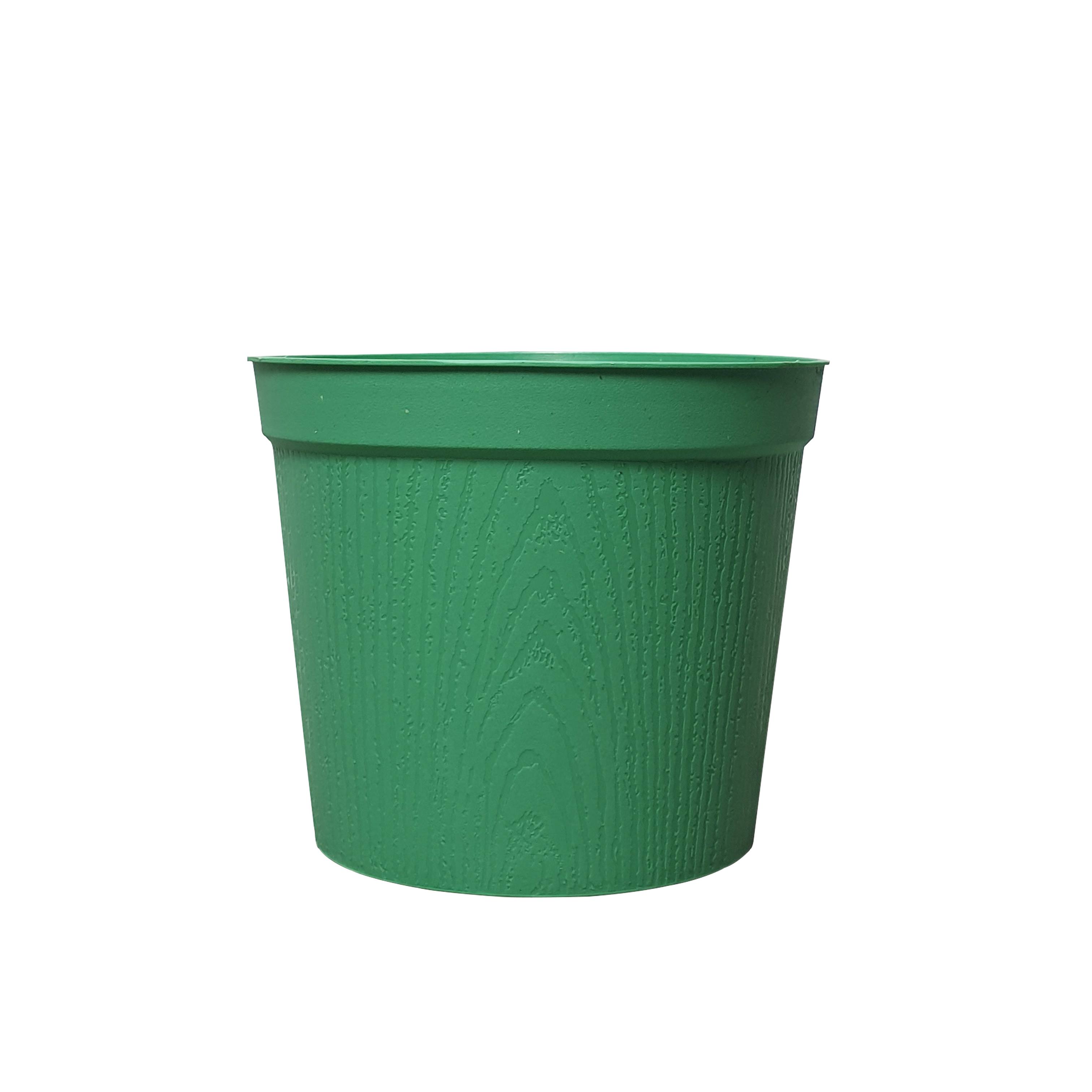 [HCM]5 Chậu Nhựa Vân Gỗ Size 15cm