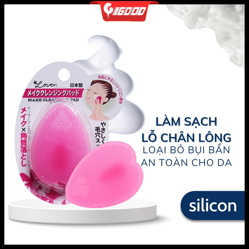 Miếng rửa mặt Silicon Seiwapro Loven Pad Nhật Bản