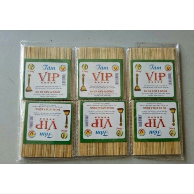 tăm vip 1 vỉ(30 gói nhỏ)
