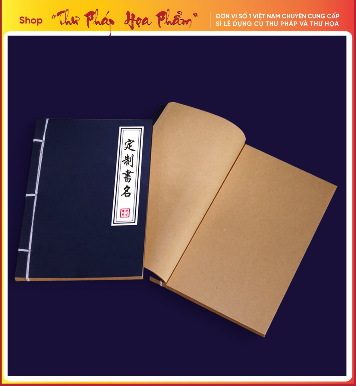 Vở cổ trang Chất liệu giấy cổ thư pháp họa phẩm giá rẻ