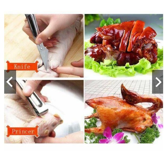 Combo 10 Nhíp Nhổ Lông Gà Vịt Đa Năng