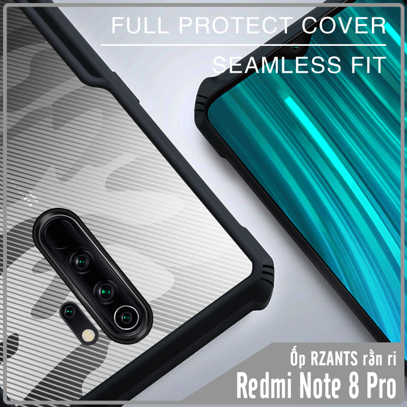 Ốp lưng cho Xiaomi Redmi Note 8 Pro Rzants rằn ri