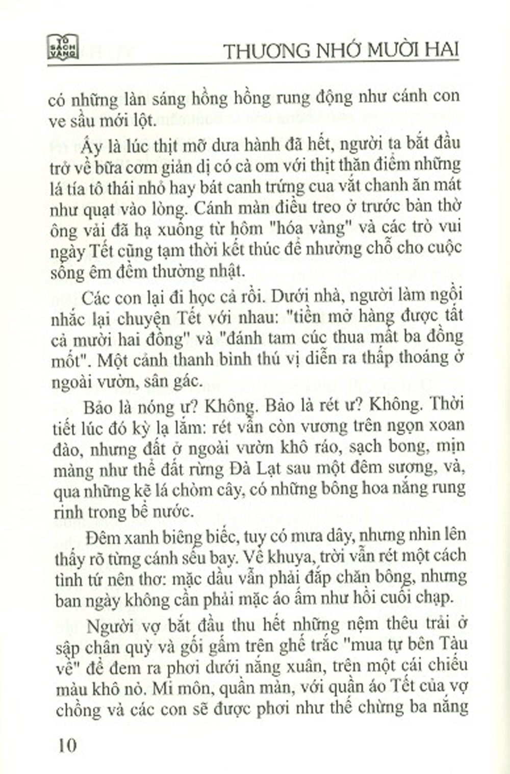 Thương Nhớ Mười Hai