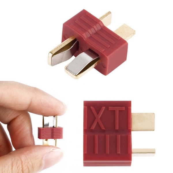 1 cặp Jack chữ T -  T Plug loại tốt có vân chống trượt