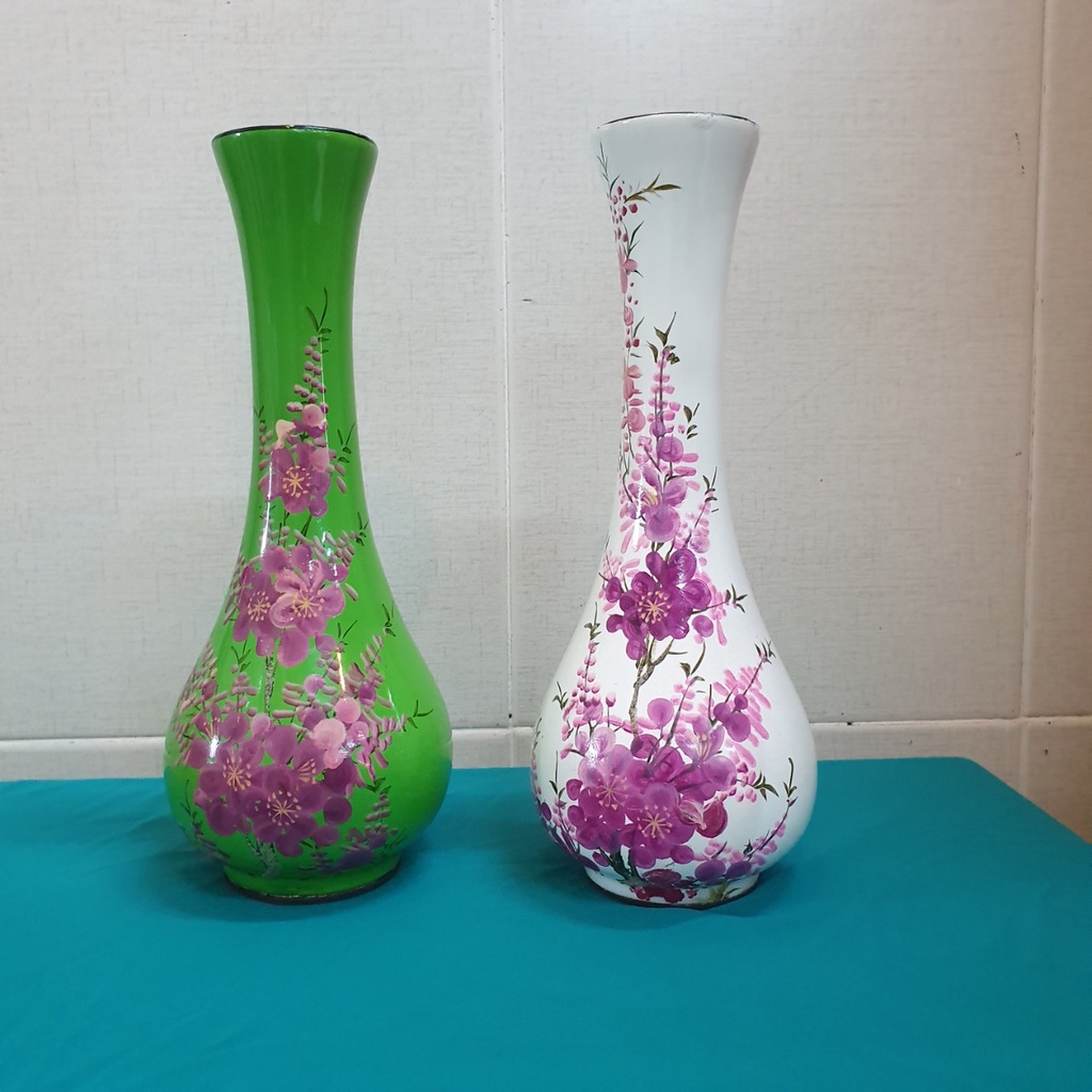 Bình Hoa Sơn Mài Cao Cấp Thanh Bình Lê size 25x11 cm