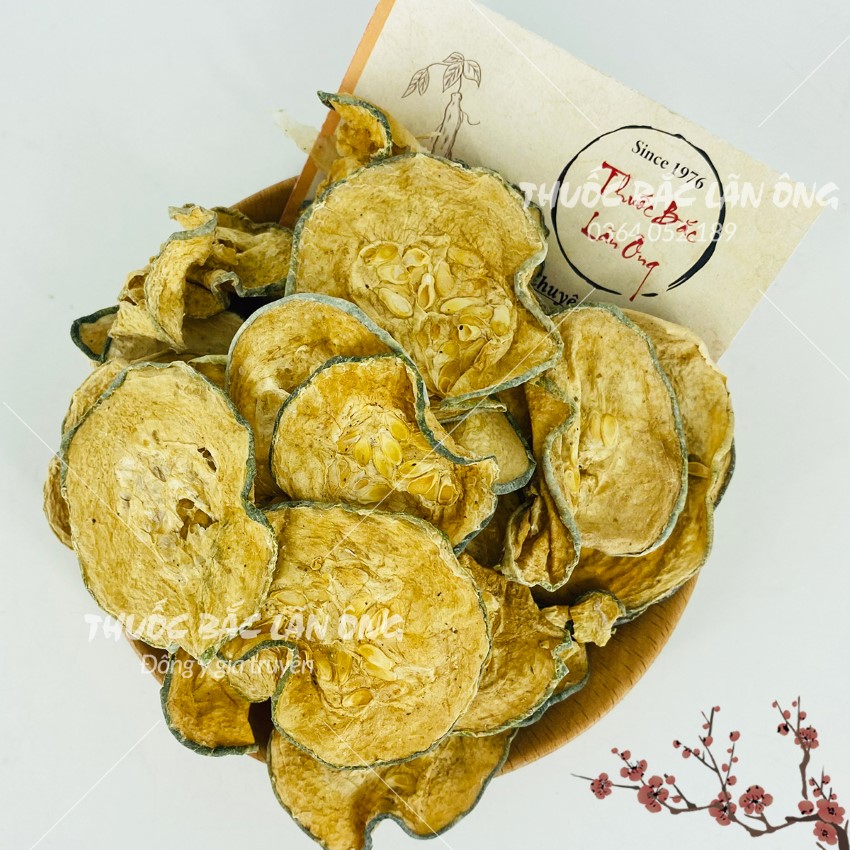 Bí đao sấy khô 100g, trà bí đao, nguyên liệu nấu nước sâm, nước mát, thanh nhiệt, giải khát - Lãn Ông