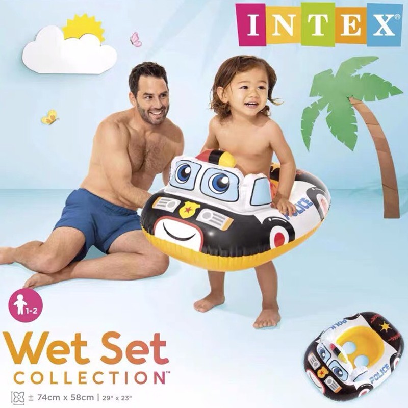 Phao bơi xỏ chân cho bé INTEX 59586