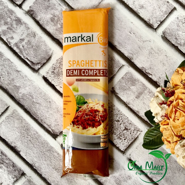 Mì spaghetti Bán Lứt Hữu Cơ Markal 500g