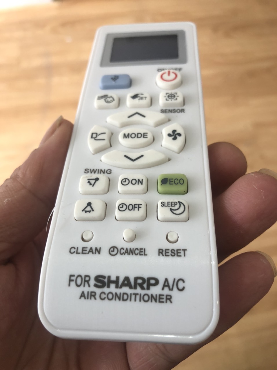 [HCM]Điều khiển Điều Hòa Remote Máy Lạnh SHARP - Mẫu giống hình