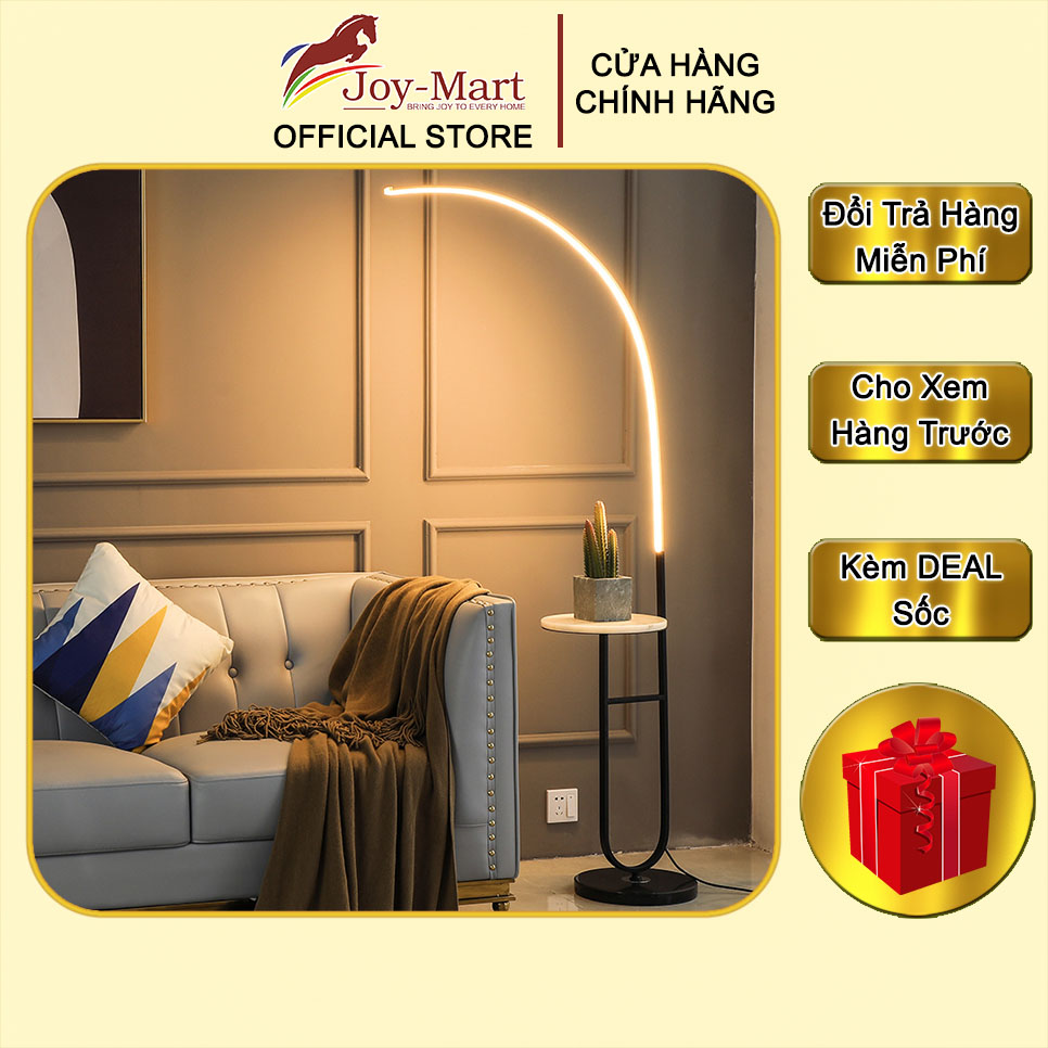 Đèn Cây - JOYMART - Đèn Đứng LED 3 Màu Trang Trí Sofa Phòng Khách