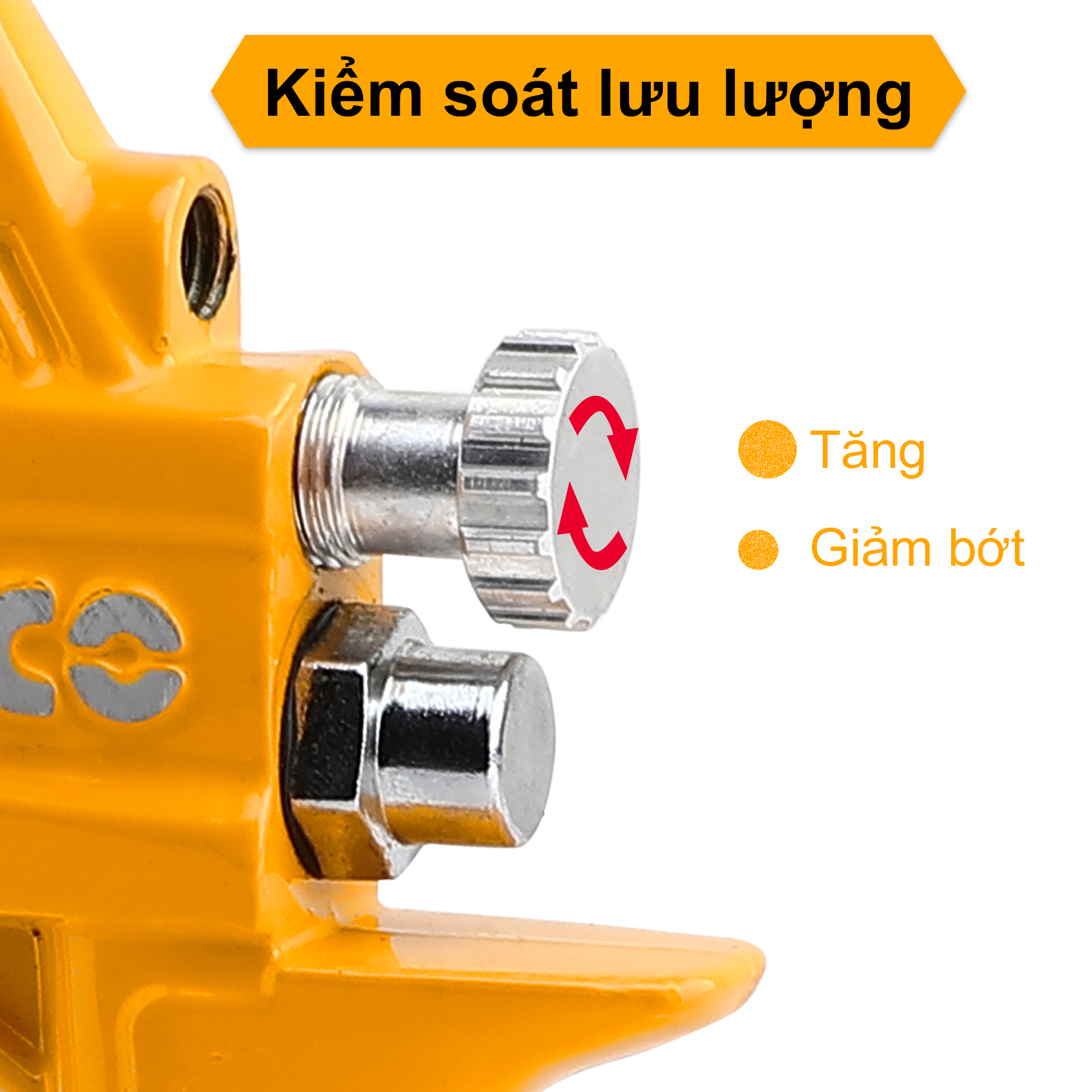 Súng phun sơn tiêu chuẩn 1.5mm INGCO ASG4041